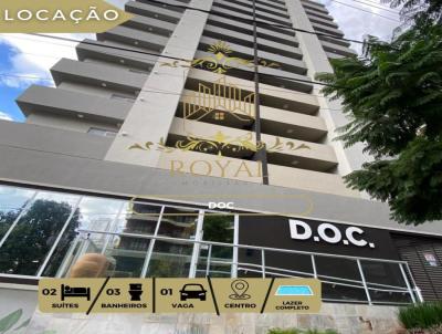 Apartamento para Locao, em Poos de Caldas, bairro Centro, 2 dormitrios, 3 banheiros, 2 sutes, 1 vaga