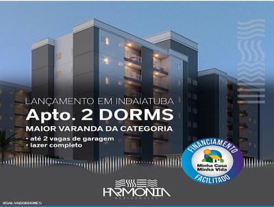 Apartamento 2 Quartos para Venda, em Indaiatuba, bairro Jardim Beija Flor, 2 dormitrios, 1 banheiro, 2 vagas