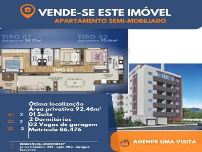 Apartamento para Venda, em Jaragu do Sul, bairro Jaragu Esquerdo, 2 dormitrios, 1 banheiro, 1 sute, 2 vagas