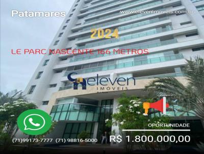 Apartamento para Venda, em Salvador, bairro Patamares, 4 dormitrios, 5 banheiros, 2 sutes, 3 vagas