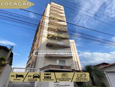 Apartamento para Locao, em Poos de Caldas, bairro Jardim Elvira Dias, 3 dormitrios, 4 banheiros, 3 sutes, 2 vagas