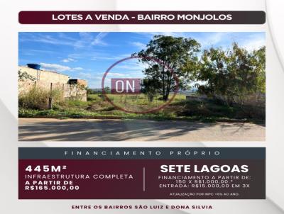 Lote para Venda, em Sete Lagoas, bairro Bairro Monjolos