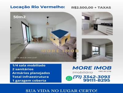 Apartamento para Locao, em Salvador, bairro Rio Vermelho, 1 dormitrio, 2 banheiros, 1 sute, 1 vaga