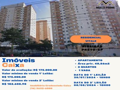 Apartamento para Venda, em Ribeiro Preto, bairro Campos Elseos, 2 dormitrios, 1 banheiro, 1 vaga