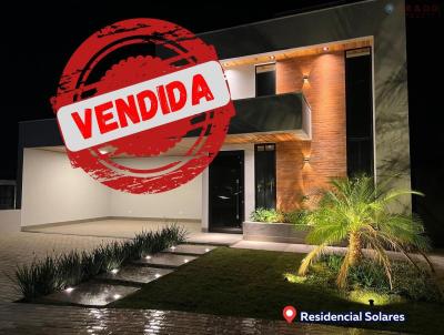 Casa em Condomnio para Venda, em Presidente Prudente, bairro CONDOMNIO RESIDENCIAL SOLARES, 3 dormitrios, 6 banheiros, 3 sutes, 2 vagas