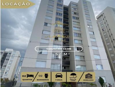 Apartamento para Locao, em Poos de Caldas, bairro Country Club, 2 dormitrios, 1 banheiro, 1 sute, 1 vaga