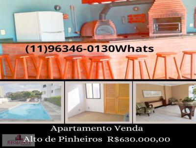 Apartamento para Venda, em So Paulo, bairro Alto De Pinheiros, 3 dormitrios, 3 banheiros, 1 sute, 1 vaga