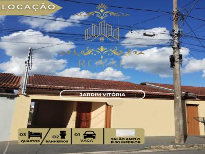 Casa para Locao, em Poos de Caldas, bairro Jardim Vitria, 3 dormitrios, 2 banheiros, 1 sute, 1 vaga