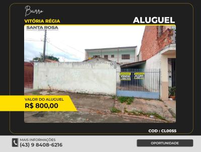 Casa para Locao, em Santo Antnio da Platina, bairro VITORIA REGIA, 4 dormitrios, 3 banheiros, 3 vagas