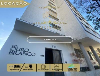 Apartamento para Locao, em Poos de Caldas, bairro Centro, 2 dormitrios, 1 banheiro