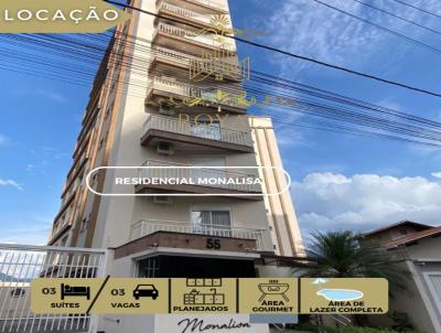 Apartamento para Locao, em Poos de Caldas, bairro Jardim Elvira Dias, 3 dormitrios, 4 banheiros, 3 sutes, 3 vagas