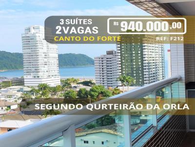 Apartamento 3 dormitrios para Venda, em Praia Grande, bairro Canto do Forte, 3 dormitrios, 4 banheiros, 3 sutes, 2 vagas