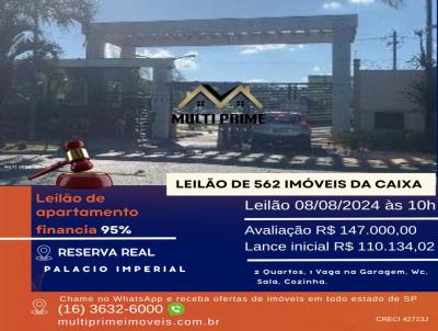 Apartamento para Venda, em Ribeiro Preto, bairro Reserva Real, 2 dormitrios, 2 banheiros, 1 vaga