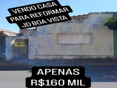 Casa para Venda, em Limeira, bairro Boa Vista, 2 dormitrios, 1 banheiro