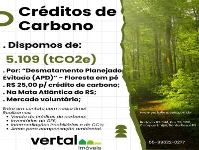 Compensao Ambiental para Venda, em Santa Rosa, bairro CREDITOS DE CARBONO