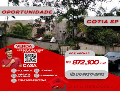 Casa para Venda, em Cotia, bairro Algarve, 6 dormitrios, 6 banheiros, 12 vagas