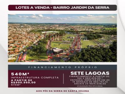 Lote para Venda, em Sete Lagoas, bairro Bairro Jardim da Serra