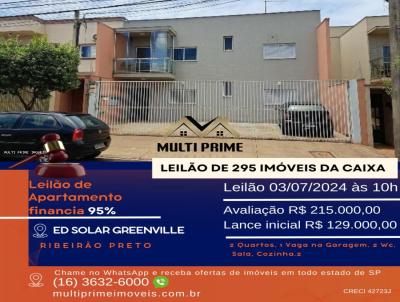 Apartamento para Venda, em Ribeiro Preto, bairro Residencial Greenville, 2 dormitrios, 2 banheiros, 1 vaga