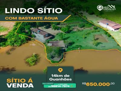 Stio para Venda, em Guanhes, bairro Zona Rural, 3 dormitrios, 2 banheiros