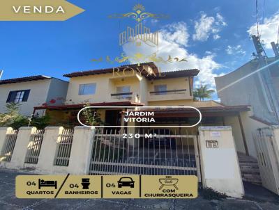 Casa para Venda, em Poos de Caldas, bairro Jardim Vitria, 4 dormitrios, 4 banheiros, 1 sute, 4 vagas