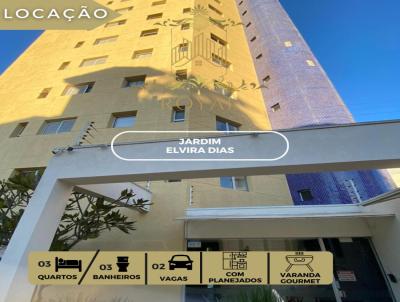 Apartamento para Locao, em Poos de Caldas, bairro Jardim Elvira Dias, 3 dormitrios, 3 banheiros, 1 sute, 2 vagas