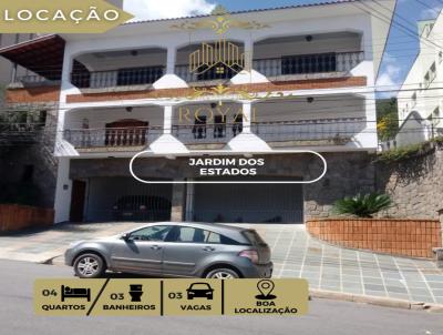 Casa para Locao, em Poos de Caldas, bairro Jardim dos Estados, 4 dormitrios, 3 banheiros, 1 sute, 3 vagas