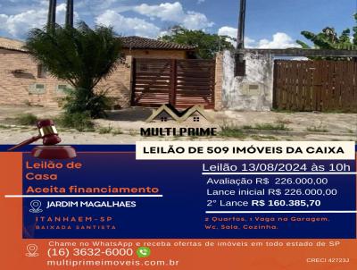 Casa para Venda, em Itanham, bairro LOT JARDIM MAGALHAES, 2 dormitrios, 1 banheiro, 1 vaga