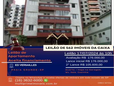 Apartamento para Venda, em Praia Grande, bairro Aviao, 1 dormitrio, 1 banheiro, 1 vaga