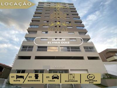 Apartamento para Locao, em Poos de Caldas, bairro Jardim Elvira Dias, 1 banheiro, 1 sute, 1 vaga