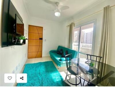 Apartamento 1 Quarto para Venda, em Praia Grande, bairro Boqueiro, 1 dormitrio, 1 banheiro, 1 vaga