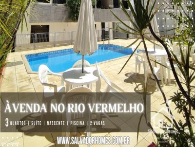 Apartamento 3 Quartos para Venda, em Salvador, bairro Rio Vermelho, 3 dormitrios, 3 banheiros, 1 sute, 2 vagas