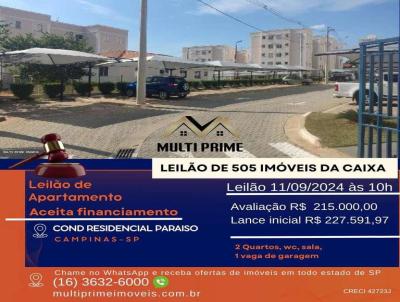 Apartamento para Venda, em Campinas, bairro JARDIM DO LAGO, 2 dormitrios, 1 banheiro, 1 vaga