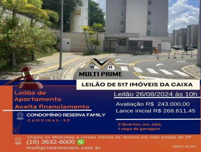 Apartamento para Venda, em Campinas, bairro Jardim So Gabriel, 2 dormitrios, 1 banheiro, 1 vaga