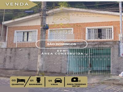 Casa para Venda, em Poos de Caldas, bairro So Domingos, 3 dormitrios, 1 banheiro, 1 vaga