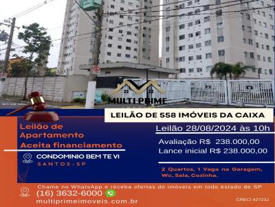 Apartamento para Venda, em Santos, bairro Areia Branca, 2 dormitrios, 1 banheiro, 1 vaga