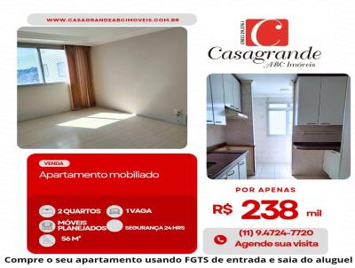 Apartamento para Venda, em So Bernardo do Campo, bairro Santa Terezinha, 2 dormitrios, 1 banheiro, 1 vaga