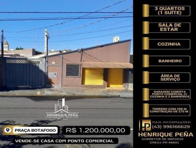 Casa para Venda, em Cornlio Procpio, bairro , 3 dormitrios, 4 banheiros, 1 sute, 2 vagas
