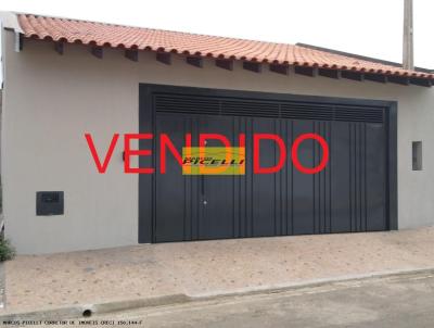 Casa para Venda, em Rio Claro, bairro SANTA CLARA ll, 3 dormitrios, 1 banheiro, 1 sute, 2 vagas