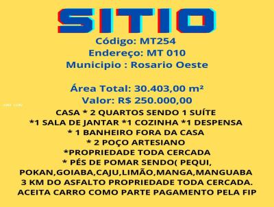 Stio para Venda, em Rosrio Oeste, bairro rural