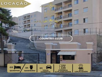 Apartamento para Locao, em Poos de Caldas, bairro Jardim Country Club, 3 dormitrios, 1 banheiro, 1 vaga