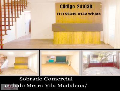 Sobrado Comercial para Locao, em So Paulo, bairro Vila Madalena, 3 banheiros, 4 vagas