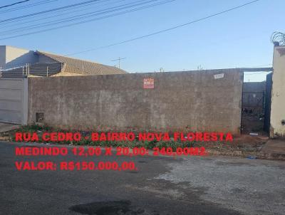 Lote para Venda, em Carmo do Paranaba, bairro RESIDENCIAL NOVA FLORESTA