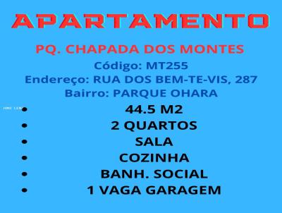 Apartamento para Venda, em Cuiab, bairro PARQUE OHARA, 2 dormitrios, 1 banheiro, 1 vaga