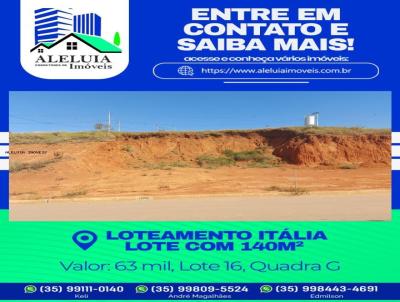 Lote para Venda, em Santa Rita do Sapuca, bairro Residencial Italia