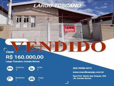 Casa para Venda, em Currais Novos, bairro Largo Toscano, 2 dormitrios, 1 banheiro, 1 sute, 1 vaga