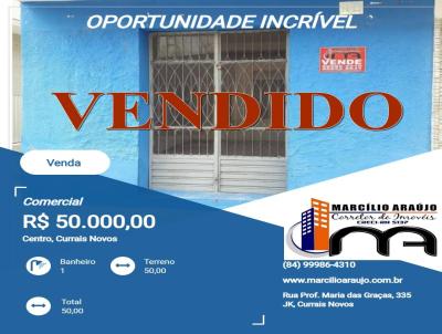 Comercial para Venda, em Currais Novos, bairro Centro, 1 banheiro