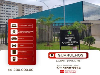 Apartamento para Venda, em Guarulhos, bairro Jardim IV Centenario, 2 dormitrios, 1 banheiro, 1 vaga