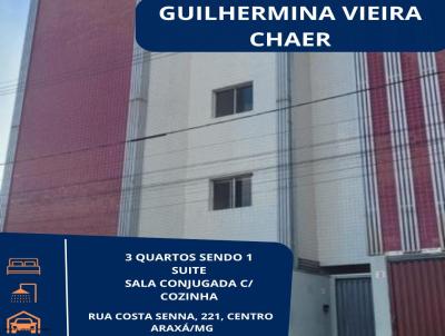 Apartamento para Venda, em Arax, bairro Guilhermina Vieira Chaer, 3 dormitrios, 2 banheiros, 1 sute, 1 vaga