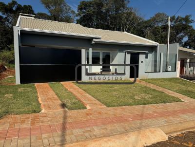 Casa para Venda, em Laranjeiras do Sul, bairro Agua Verde, 2 banheiros, 1 sute, 2 vagas