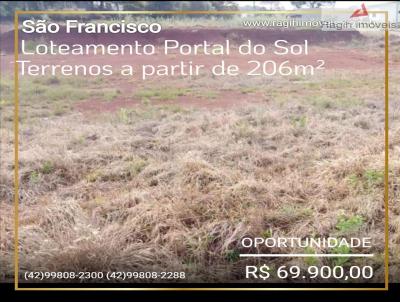 Terreno para Venda, em Laranjeiras do Sul, bairro So Francisco